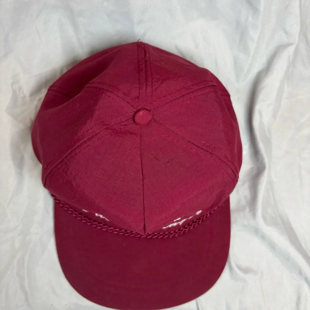 Vintage Carnival Cruise Lines Casino Player Gambling‎ SnapBack Hat Poker 80s
